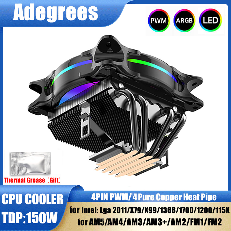 Air Cooler Cpu - X99 CPU Air Cooler 3Pin/4Pin ARGB