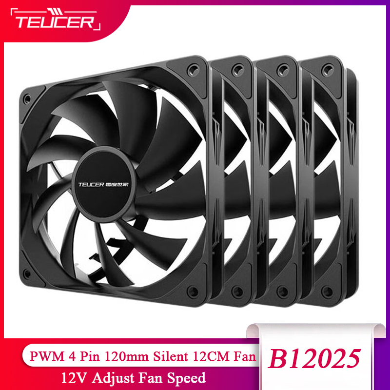 TEUCER PC Computer Case Fan PW - Gpu Cooler recension och pris
