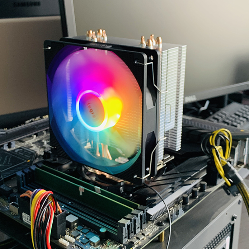 X99 Tower CPU Cooler 4 Heatpip - Air Cooler Cpu recension och pris